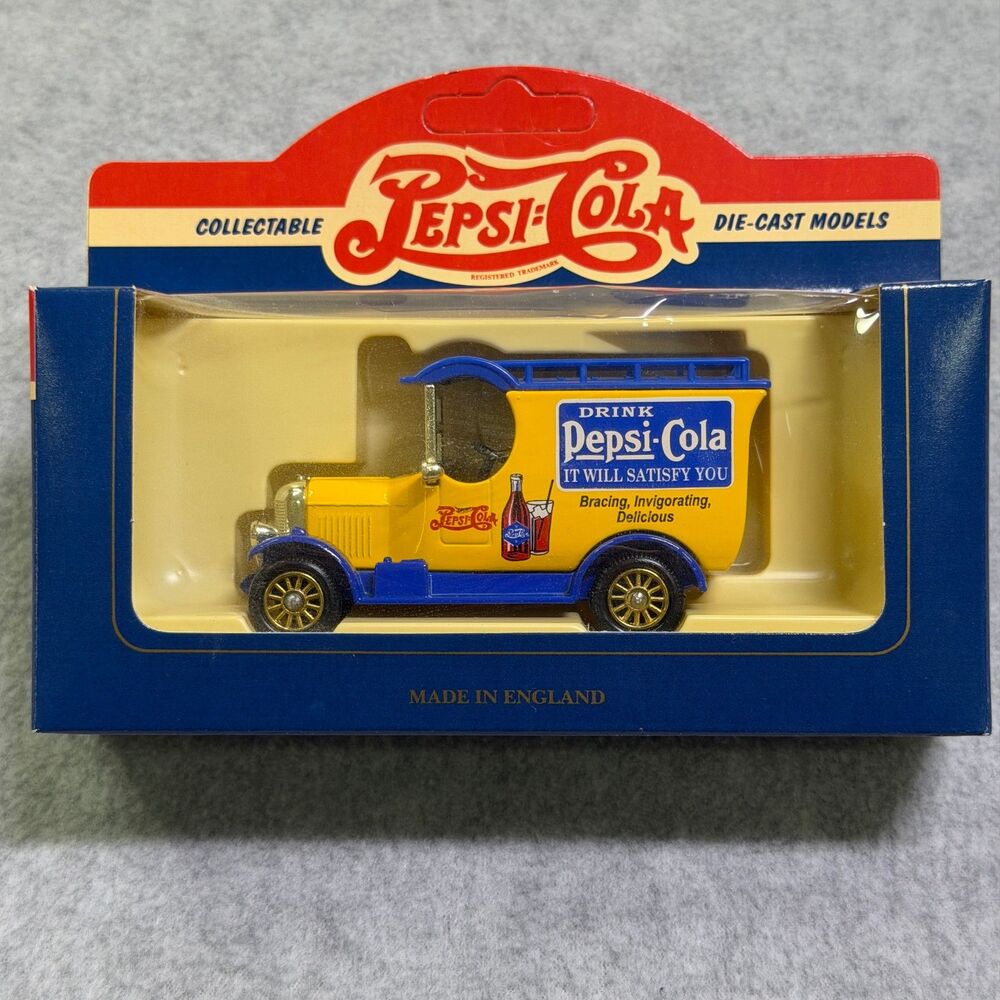 Lledo Days Gone 1926 Bull Nose Morris Van Pepsi Cola 50010 Diecast MIB
